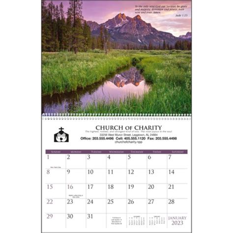 Bible Passages 2023 Calendar Everythingbranded Canada