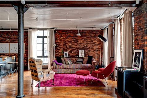 Loft From A Former Clothing Factory In New York