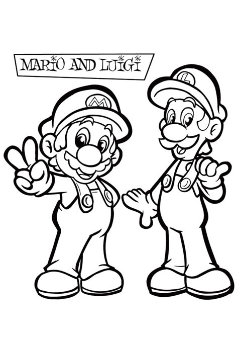 mario-coloring3 - Educational Fun Kids Coloring Pages and Preschool