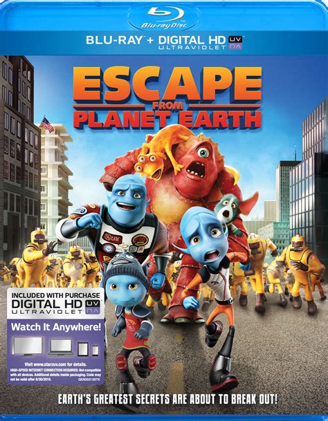 Best Buy Escape From Planet Earth Includes Digital Copy Blu Ray 2013