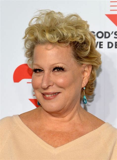 Bette Midler Tousled Curly Hairstyle For Women Over 60 Styles Weekly
