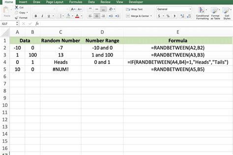 Randbetween To Create Random Number Generator In Excel Riset