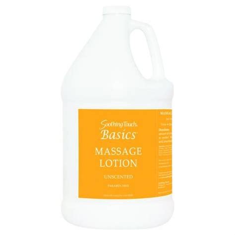Soothing Touch Unscented Basics Massage Lotion 1 Gal En 133231