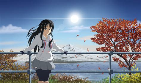 K On Girl Akiyama Mio Wallpaper Hd Anime 4k Wallpapers Images And