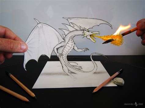 Gambar Ilusi 3D Keren dan Menakjubkan Karya Alessandro Diddi - Fakta