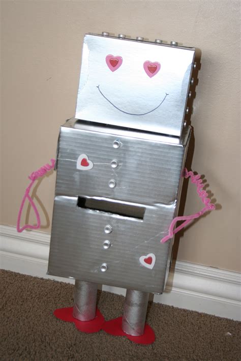 Mommy Lessons 101 Creative Valentine Box Idea 3 Robot