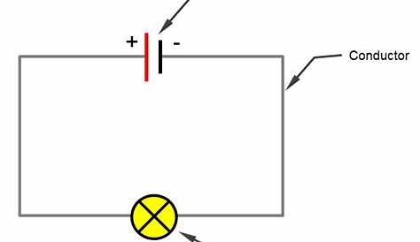 circuit diagram battery positive negative