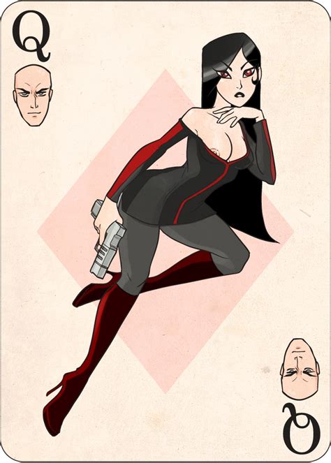 Rule 34 Batman Series Dc Comics Female Lex Luthor Mercy Graves Ninjakitty Superman Series