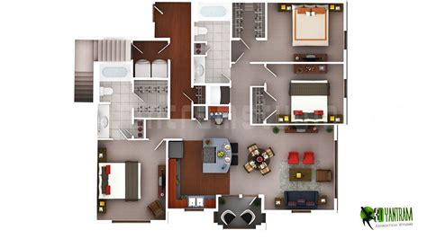 3d Luxury Floor Plans Design For Residential Home Yantramstudio