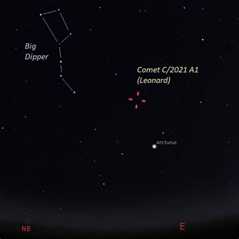 Newly Found Comet Leonard Might Become 2021s Brightest Astronomy