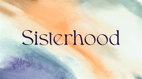 Sisterhood Womens Ministry Ministries Hope Community Church