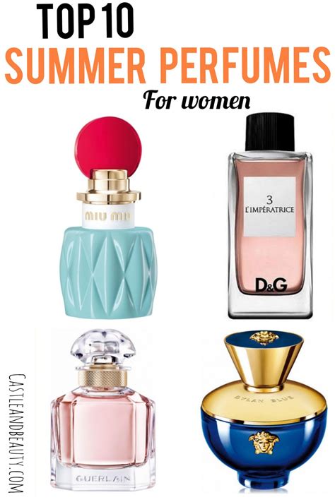 Top 10 Summer Perfumes For Women Castle And Beauty