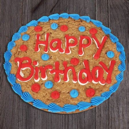 Birthday video maker with song and name. Happy Birthday Cookie Cake by GourmetGiftBaskets.com