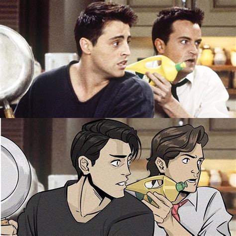 Joey And Chandler By Chrstnprdl Just Wow 😍😍😍 They Looks More Like In