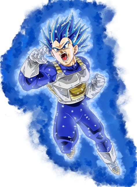 Dragon ball gt marks the introduction of a new character: Vegeta SSJ Blue Full Power (Universo 7) | Dragon ball ...