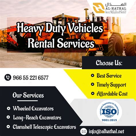 Heavy Duty Vehicles Rental Services Al Hathal