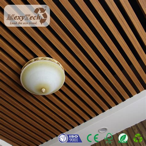 Ceiling boards can be used for both large and small rooms. China PVC Board Indoor Ceilings Wooden Panel PVC Ceiling ...