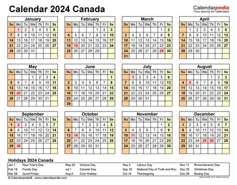 Canada Holiday Schedule 2024 Lona Sibeal