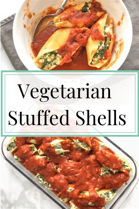 Delicious, vegetarian easy stuffed ricotta cheese ...