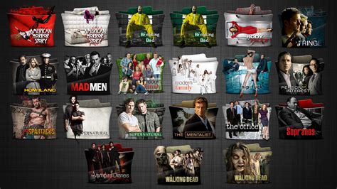 Tv Series Folder Icons Pack 4 By Stavrosvran On Deviantart