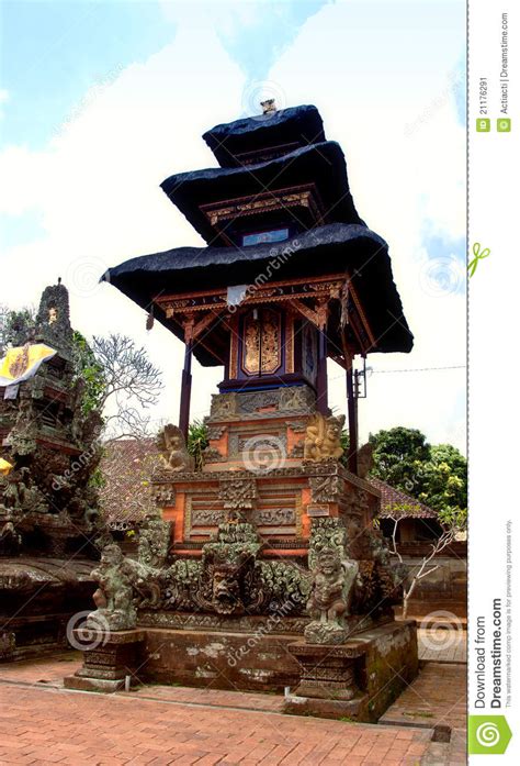 Temple Traditionnel De Balinese Pura Beji Image Stock Image Du