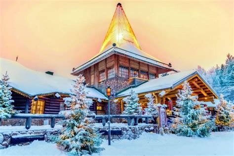 Das Santa Claus Village In Finnisch Lappland 🎅 Urlaubsguruat