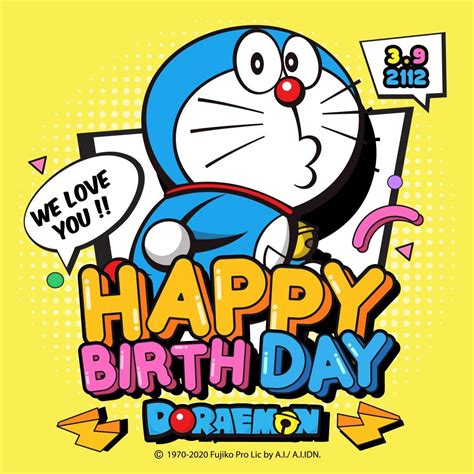 Happy Birthday Doraemon Doraemon Birthdaydoraemon ドラえもん