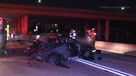 2 Killed In Crashes On 605 Freeway In Cerritos All Lanes Reopened After Hourslong Closure