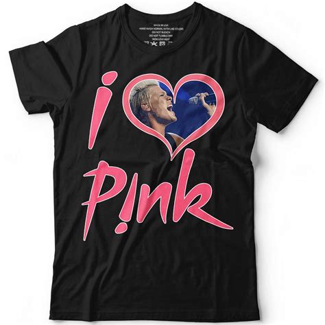 I Love Pink Beautiful Singer Big Fans Tour Trauma Customized T Shirt Ta