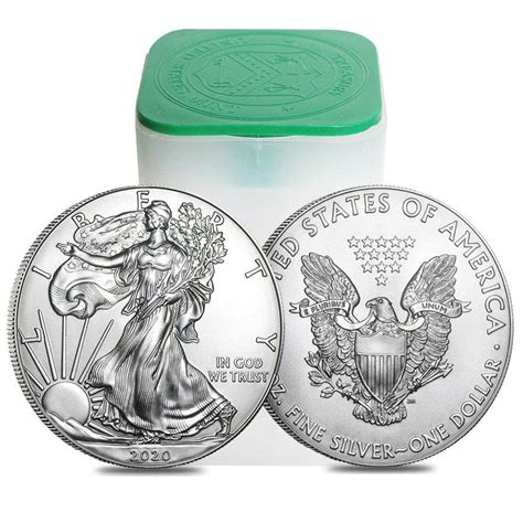 2020 1 Oz Silver American Eagle 1 Coin Bu Bullion Exchanges
