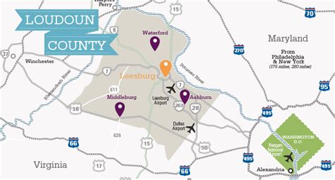 Loudoun County Winery Map