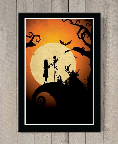 This Tim Burton Movie Poster Set Is The Perfect Way To Add A Little