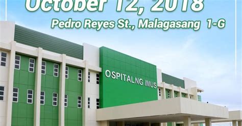 Imus City To ‘soft Launch P300 M Public Hospital On Friday