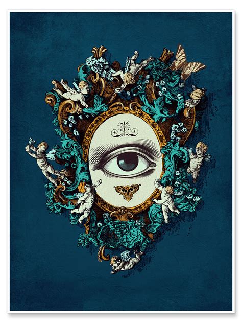 Beauty Lies In The Eye Of The Beholder Van Sybille Sterk Als Poster