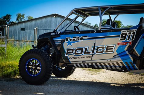 Abf Fabrication Police Interceptor Polaris Rzr Xp4 1000 Utv Scene