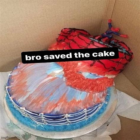 Bro Saved The Cake Imgflip