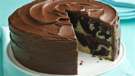 Make cake without the usual mess; Gluten-Free Marble Cake recipe from Betty Crocker