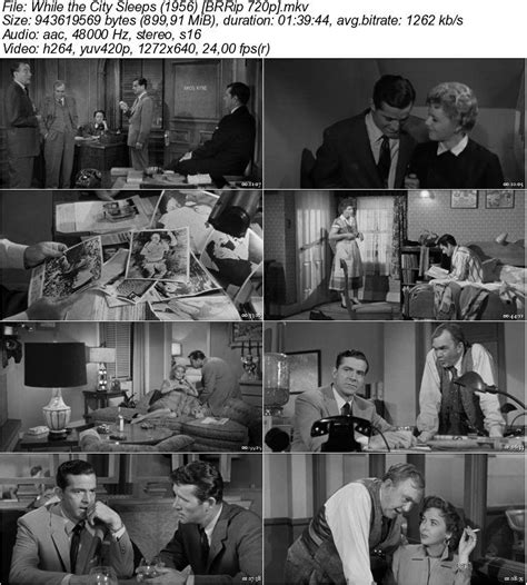 Brrip Movies While The City Sleeps 1956 Brrip 720p