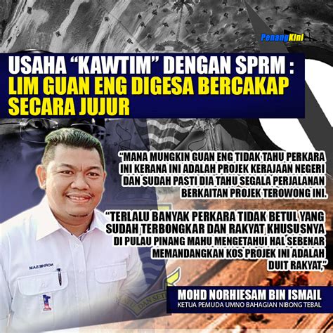 Kawal wiramas sdn bhd was incorporated in 1981, we're also licensed by the ministry of finance and human resource development fund (hrdf). Usaha Kawtim Dengan SPRM : Guan Eng Digesa Bercakap Secara ...