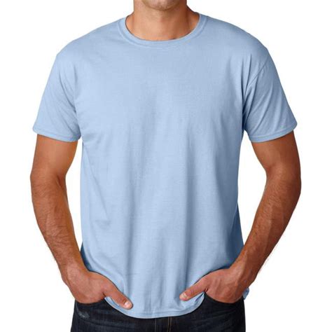 Gildan G64000 Light Blue 3x Softstyle Adult Tee Light Blue 3x