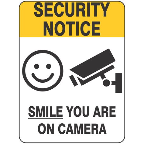Cctv Smile You Are On Camera Buy Now Discount Safety Signs Australia