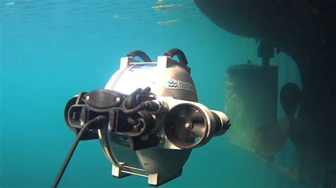 Underwater Drone Used For Hull Inspection Youtube