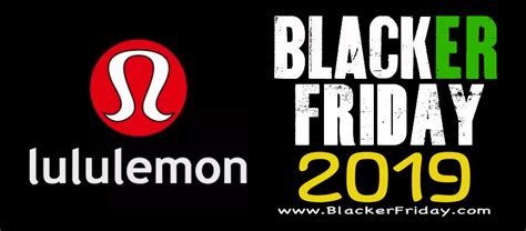 Lululemon Black Friday 2019 Ad & Sale - Blacker Friday