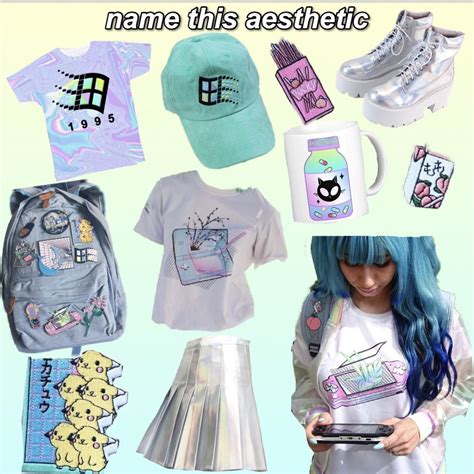 Vaporwave Aesthetic Outfits Draw U