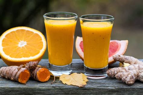 Ginger Turmeric Shots An Immunity Booster Made In A Blender