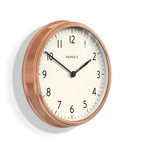 Copper Kitchen Wall Clock Homeware Newgate Clocks Spy 158rac