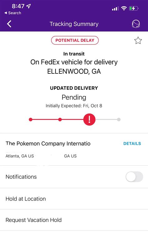 There goes my celebrations ETB’s … out for delivery since Friday , then