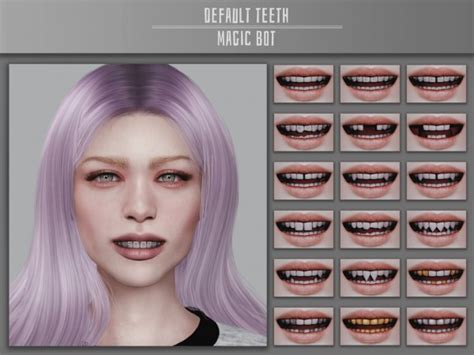 Teeth Custom Content Sims 4 Downloads Page 2 Of 7