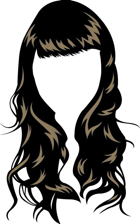 Get Curly Hair Vector Png