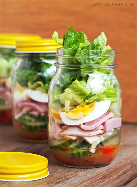Delicious Mason Jar Salad Recipes For Easy Meal Prep